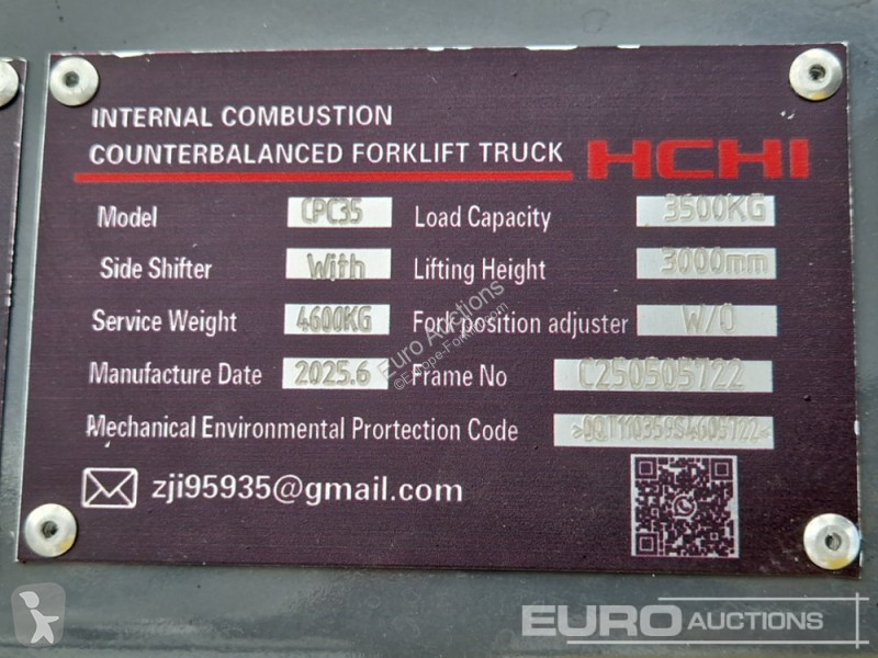 Løftetruck  CPC35