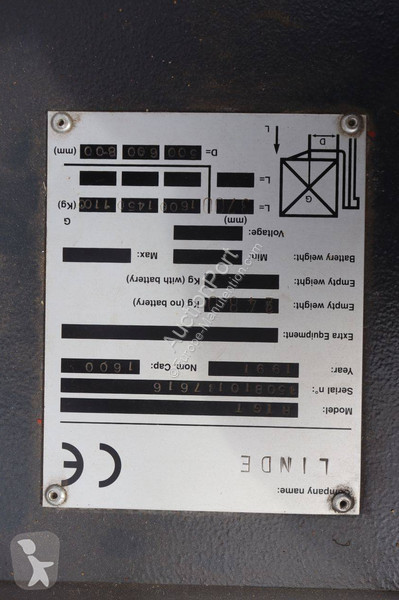 Stivuitor Linde R16T