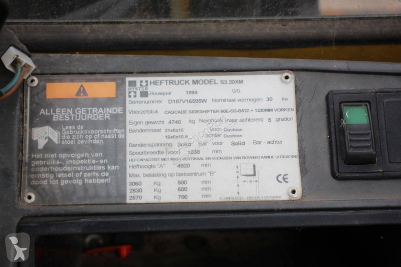Teleskopický manipulátor Hyster S3.20XM
