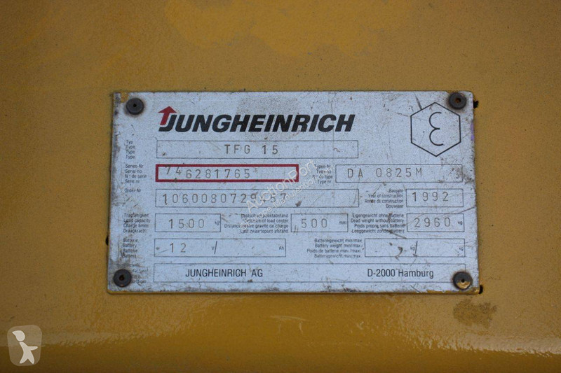 Автопогрузчик Jungheinrich TFG15