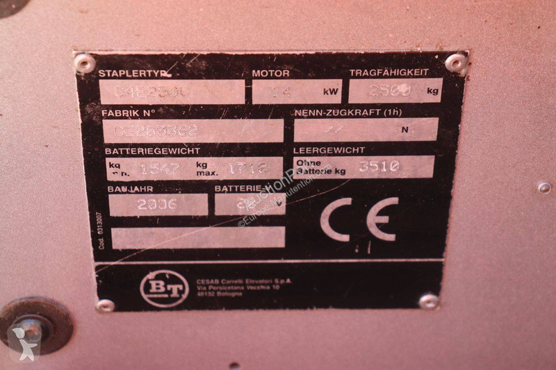 Carretilla elevadora Cesab C4E250V