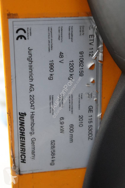 Carretilla elevadora Jungheinrich ETV 112