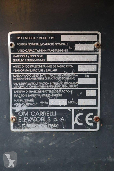 Carretilla elevadora OM XE 25