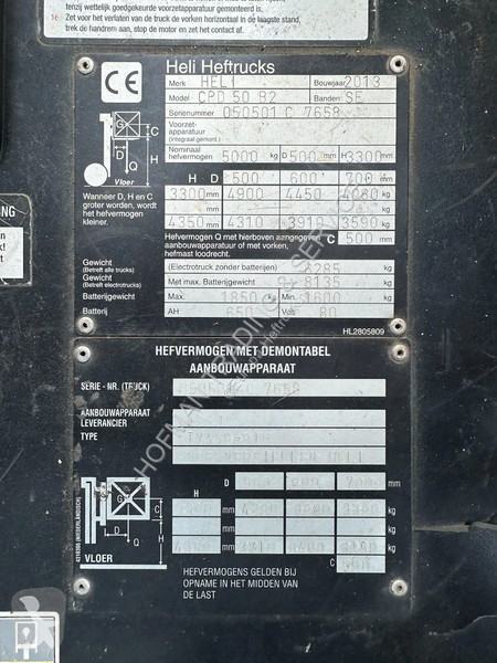 Stivuitor Heli CPD 50 B2