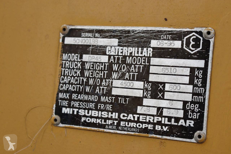Caterpillar DP45 Gabelstapler