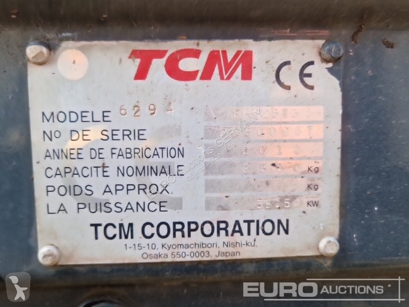 Carretilla elevadora TCM FHG25T3