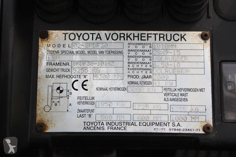 Carretilla elevadora Toyota