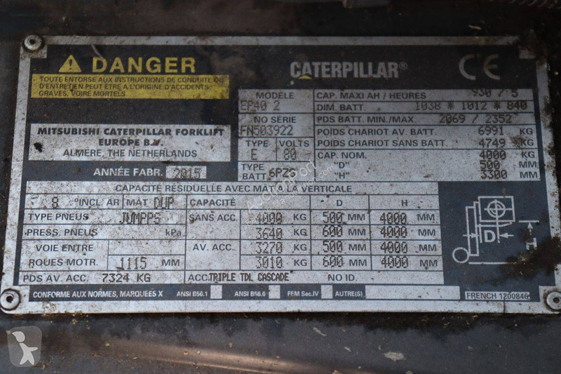 Carretilla elevadora Caterpillar EP40-2