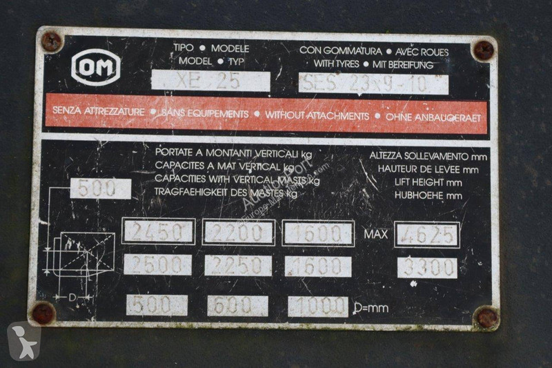 Carretilla elevadora OM XE 25