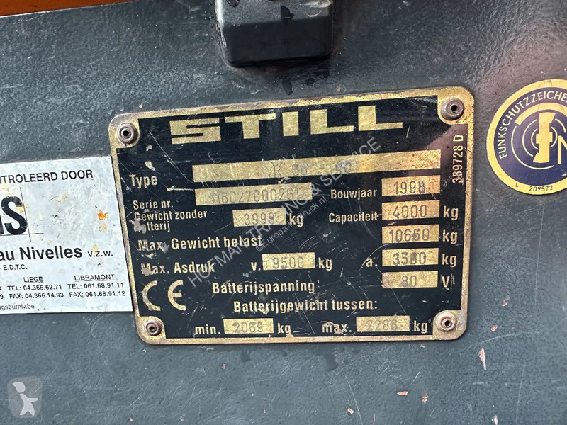 Carrello elevatore Still R 60-40