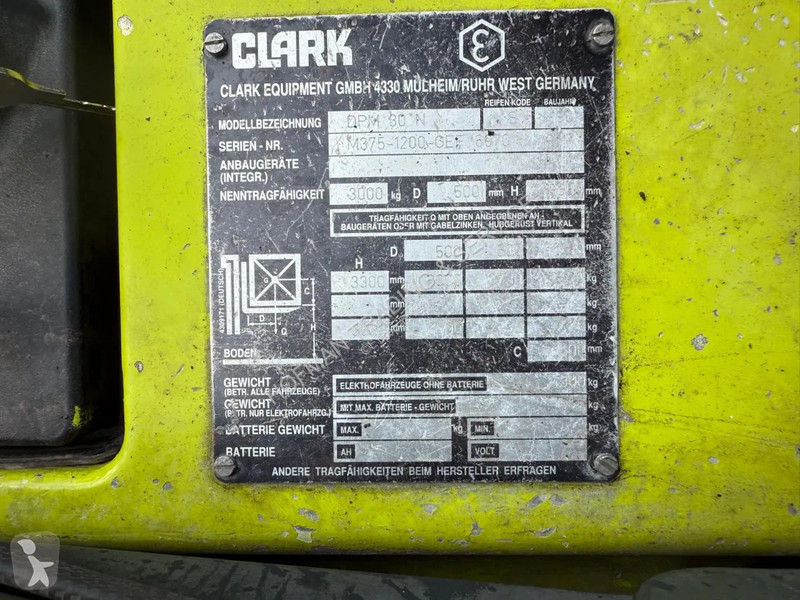Stivuitor Clark DPM30N