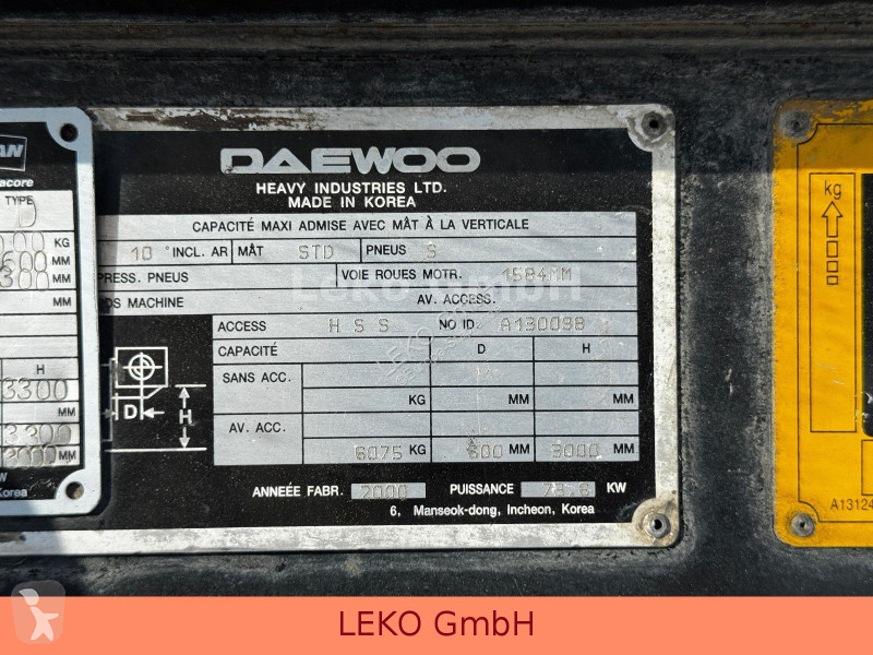 رافعة شوكية Daewoo D70S