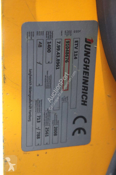 Lyfttruck Jungheinrich ETV 114
