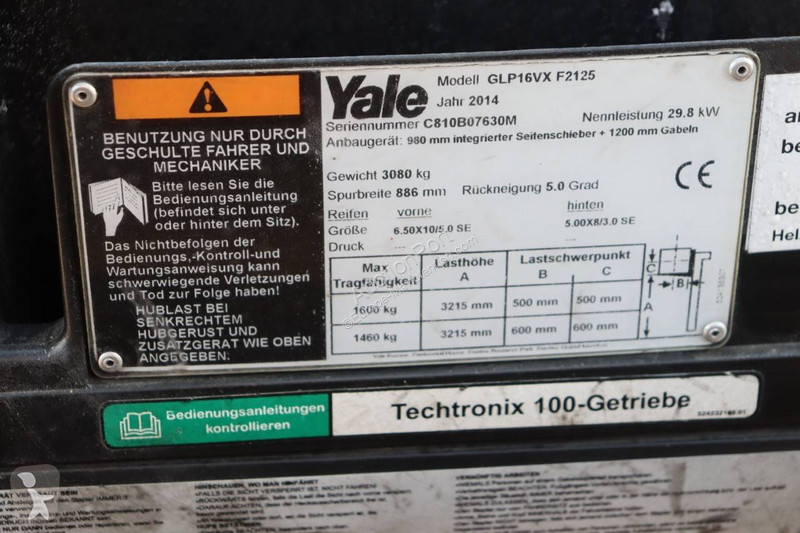 Lyfttruck Yale