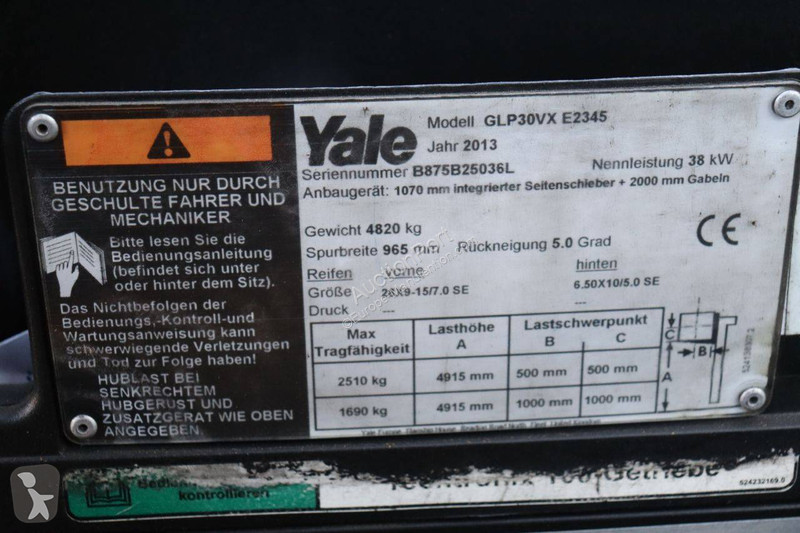 Stivuitor Yale GLP30VX