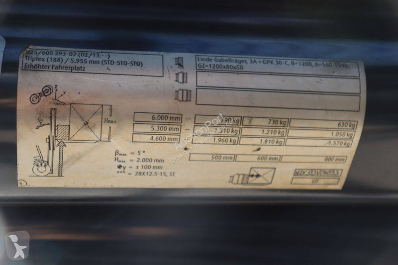 Stivuitor Linde H25D02/600