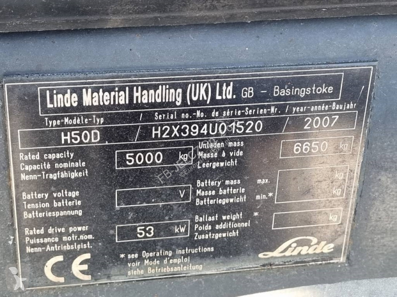 Løftetruck Linde H 50 D