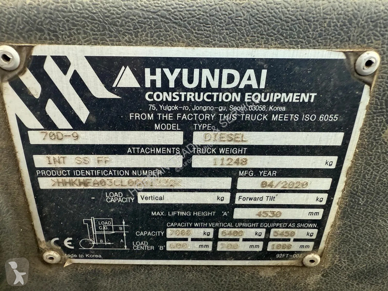 Кар Hyundai 70D-9A