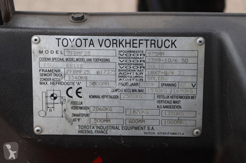 Vysokozdvižný vozík Toyota
