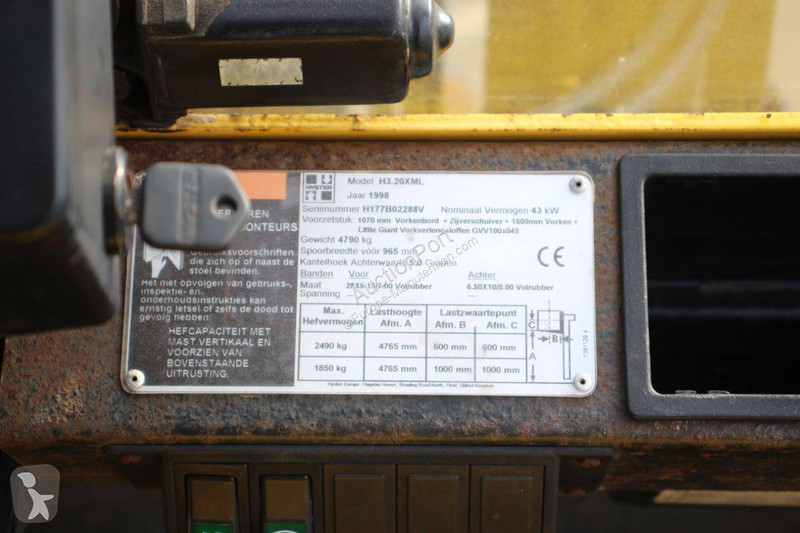 Carretilla elevadora Hyster H3.20XM