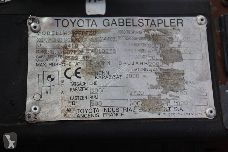 Stivuitor Toyota 62-7FDF30