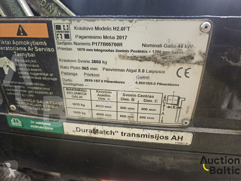 Hyster 0 Forklift
