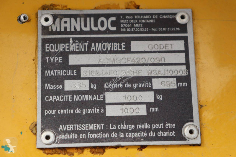 Chariot élévateur Komatsu FG401-7