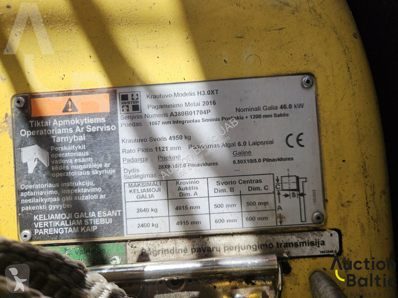Chariot élévateur Hyster 0