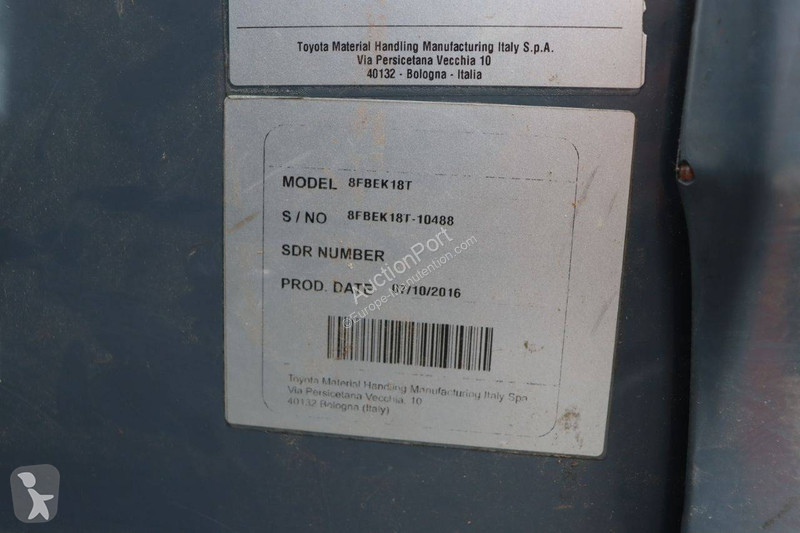Heftruck Toyota 8FBEK18T