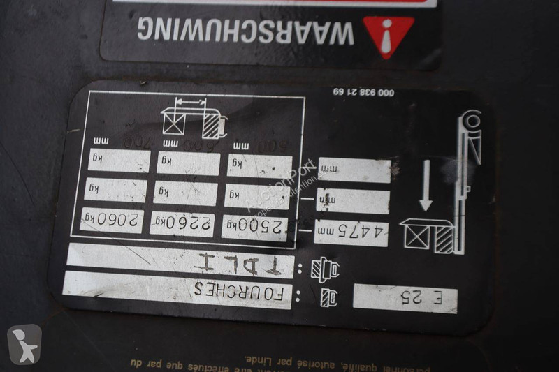 Stivuitor Linde E25-01