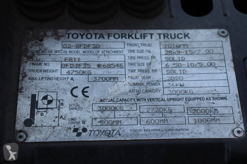 Chariot élévateur Toyota
