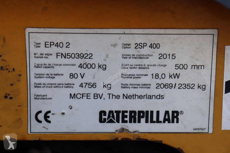 Carretilla elevadora Caterpillar EP40-2