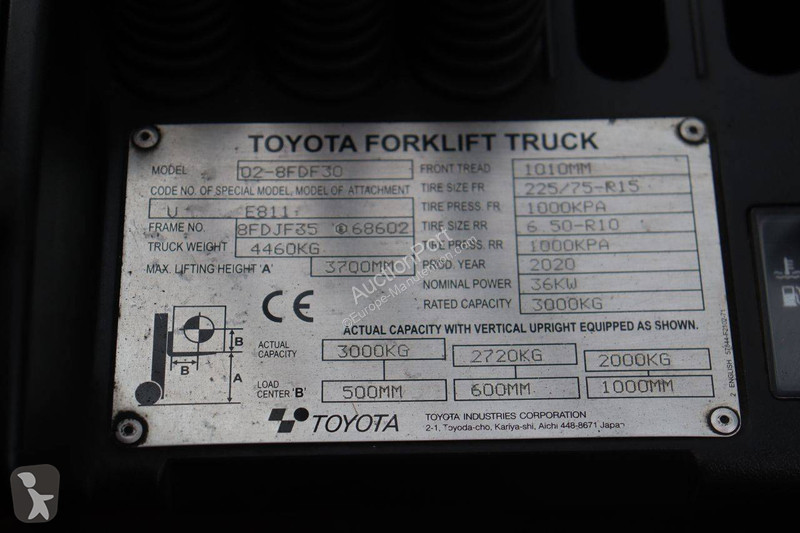 Chariot élévateur Toyota
