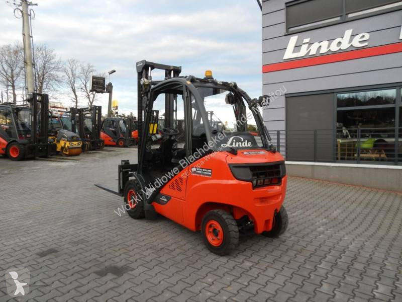 Heftruck Linde H35T-02 Side shift