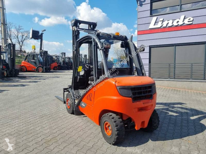 Linde H35D-02 Side shift Gabelstapler