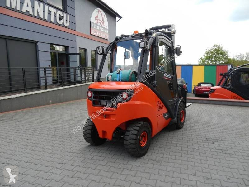 Heftruck Linde H30T-02 Triplex , side shift