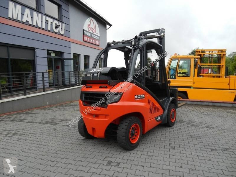Linde H40T-02 Duplex , fork postioner Gabelstapler