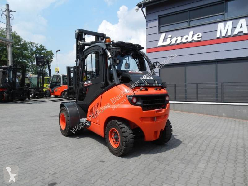 Автопогрузчик Linde H45T-02 Side shift