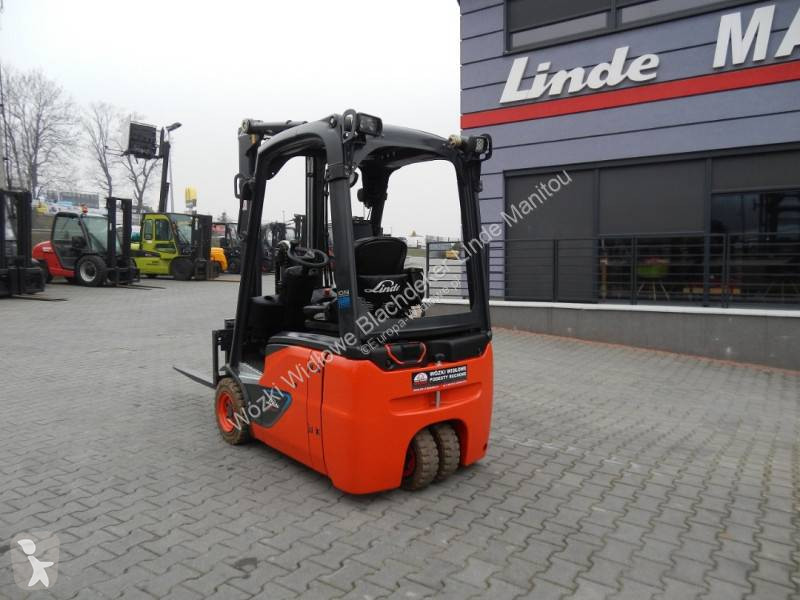 Chariot élévateur Linde E14-02 Li-Ion , duplex