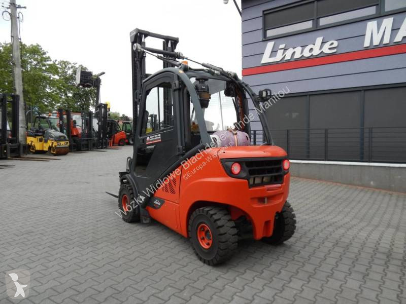 Heftruck Linde H25T-02 Fork positioner Kaup