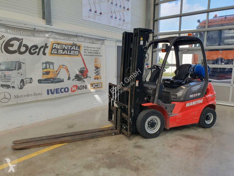 Heftruck Manitou MI 25 G / Triplex: 4.70m / nur...