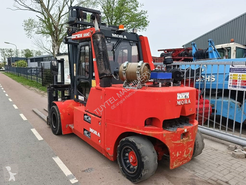 Stivuitor Mora 10 ton heftrucl forklift stapler...