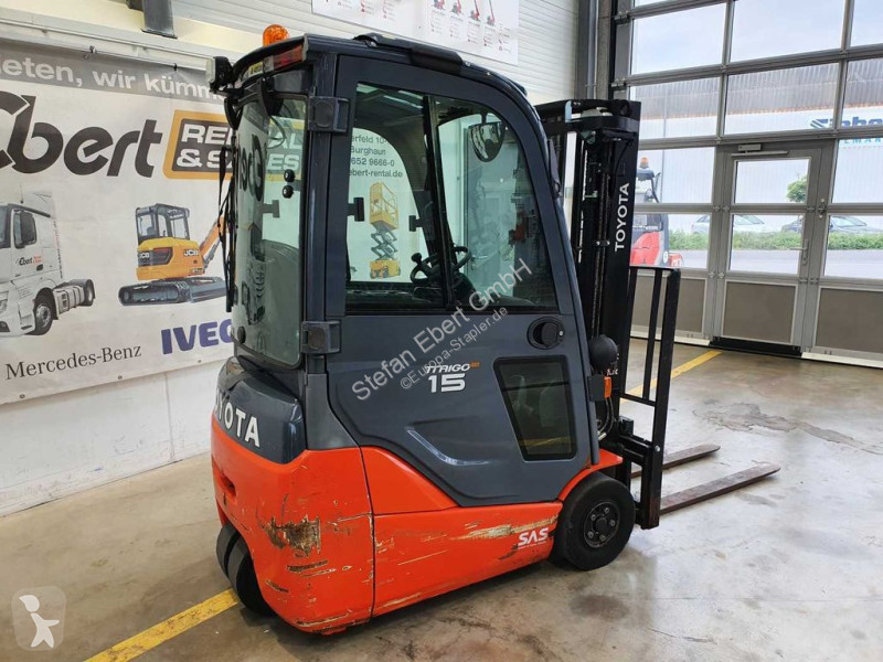 رافعة شوكية Toyota 8FBET15 / Batterie 07/2023 /...