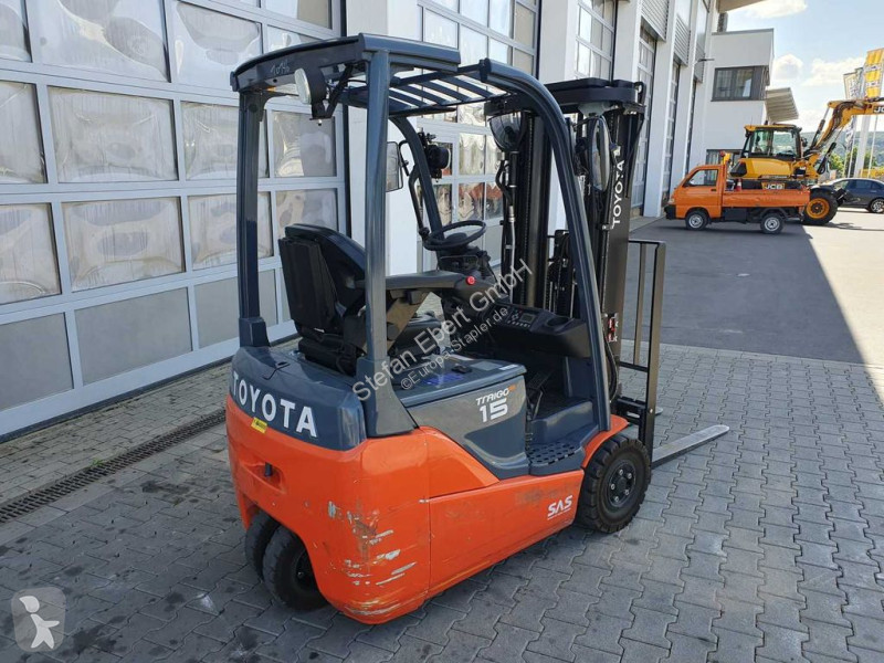 Heftruck Toyota 8FBET15 / Triplex: 4.30m / nur...