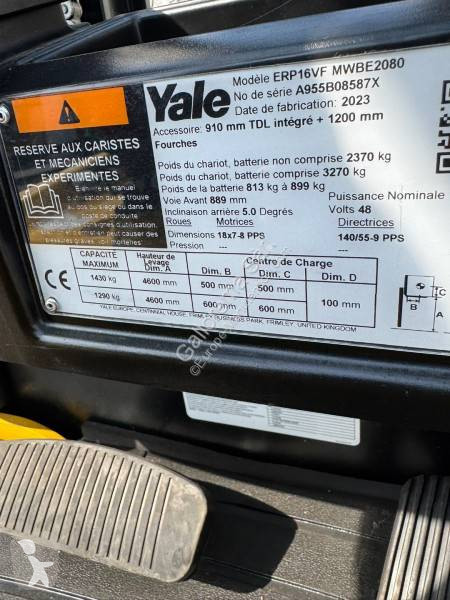 رافعة شوكية Yale ERP16VF MWB