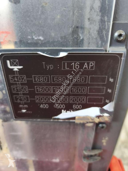 Vysokozdvižný vozík Linde L16AP