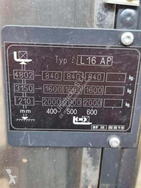 رافعة شوكية Linde L16AP