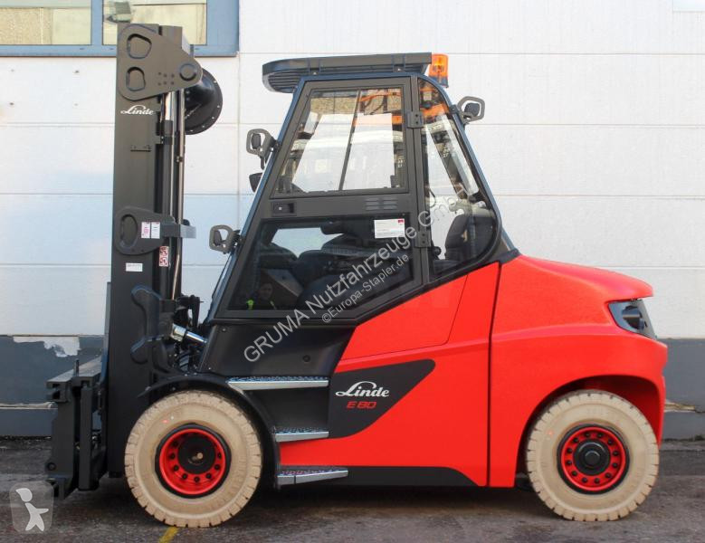 可升降式叉车 Linde  E 80/900 1279