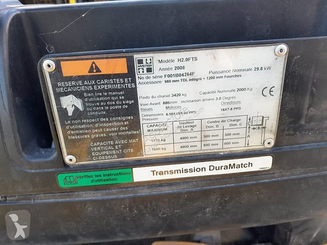 Кар Hyster H2 OFTS