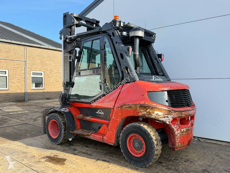 Empilhador elevador Linde H70D-03 - Side Shift...